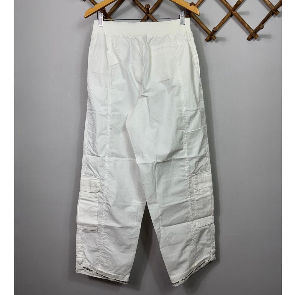 Free People FP Movement Mesmerize Me Solid Pants in White Women's Size M - Picture 3 of 7